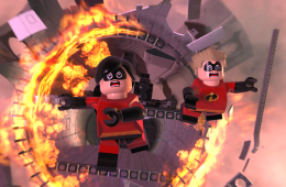 Скриншот из игры «LEGO The Incredibles»