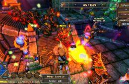 Скриншот из игры «Dungeon Defenders»