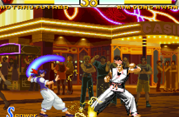 Скриншот из игры «Garou: Mark of the Wolves»