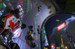 Скриншот из игры «TrackMania Turbo»