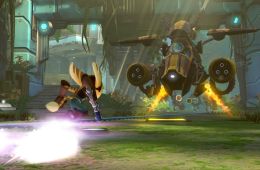 Скриншот из игры «Ratchet & Clank: Full Frontal Assault»