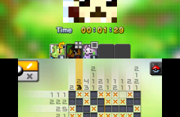 Скриншот из игры «Pokémon Picross»