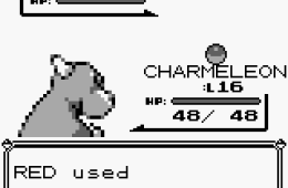 Скриншот из игры «Pokémon Red Version»