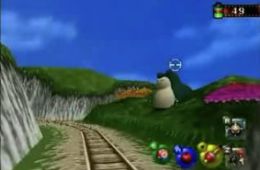 Скриншот из игры «Pokémon Snap»