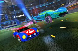 Скриншот из игры «Rocket League»