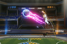 Скриншот из игры «Rocket League Sideswipe»