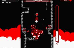 Скриншот из игры «Downwell»