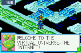 Скриншот из игры «Mega Man Battle Network 5: Team Protoman»