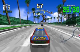 Скриншот из игры «Daytona USA»
