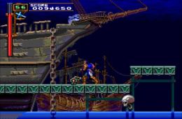 Скриншот из игры «Castlevania: Rondo of Blood»
