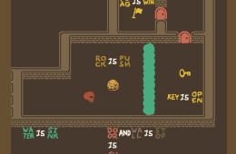 Скриншот из игры «Baba is You»