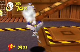 Скриншот из игры «Earthworm Jim 3D»