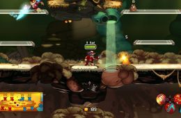 Скриншот из игры «Awesomenauts»