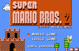 Скриншот из игры «Super Mario Bros.: The Lost Levels»