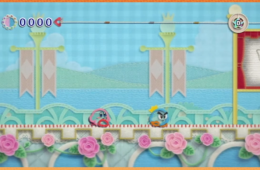 Скриншот из игры «Kirby's Epic Yarn»