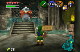 Скриншот из игры «The Legend of Zelda: Ocarina of Time»