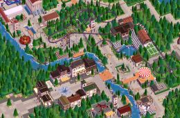 Скриншот из игры «Parkitect»