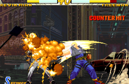 Скриншот из игры «Garou: Mark of the Wolves»