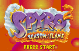 Скриншот из игры «Spyro 2: Season of Flame»