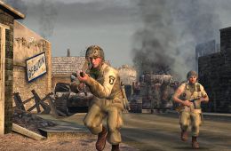 Скриншот из игры «Call of Duty»