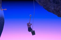 Скриншот из игры «Getting Over It with Bennett Foddy»