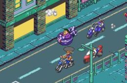 Скриншот из игры «Biker Mice From Mars»
