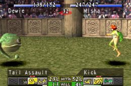 Скриншот из игры «Monster Rancher»