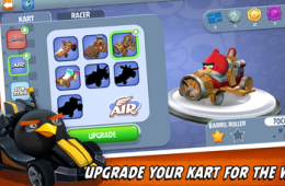 Скриншот из игры «Angry Birds Go!»