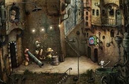Скриншот из игры «Machinarium»