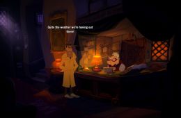 Скриншот из игры «Gibbous: A Cthulhu Adventure»