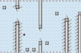 Скриншот из игры «I Wanna Be the Guy»