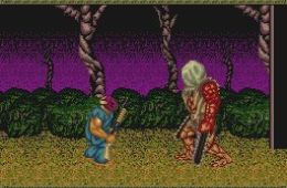 Скриншот из игры «Splatterhouse»