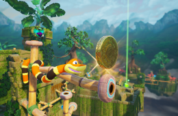 Скриншот из игры «Snake Pass»