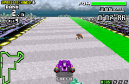 Скриншот из игры «F-Zero: Maximum Velocity»