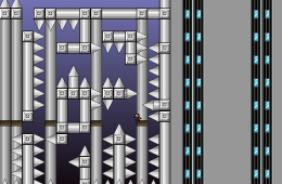 Скриншот из игры «I Wanna Be the Guy»