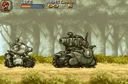 Скриншот из игры «Metal Slug Advance»