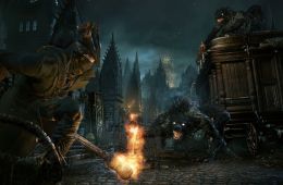 Скриншот из игры «Bloodborne»