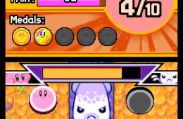 Скриншот из игры «Kirby Mass Attack»