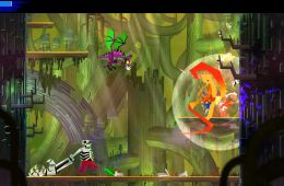 Скриншот из игры «Guacamelee! 2»