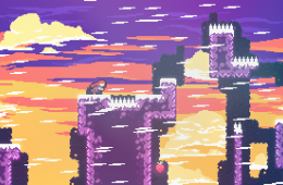 Скриншот из игры «Celeste»