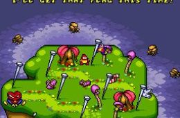 Скриншот из игры «Plok»