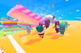 Скриншот из игры «Fall Guys»