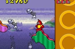 Скриншот из игры «Plok»