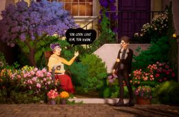 Скриншот из игры «The Artful Escape»