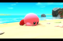 Скриншот из игры «Kirby and the Forgotten Land»