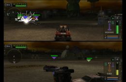 Скриншот из игры «Twisted Metal: Black»