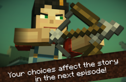 Скриншот из игры «Minecraft: Story Mode»