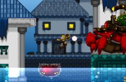 Скриншот из игры «Volgarr the Viking»