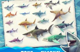 Скриншот из игры «Hungry Shark World»