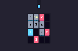 Скриншот из игры «Threes!»